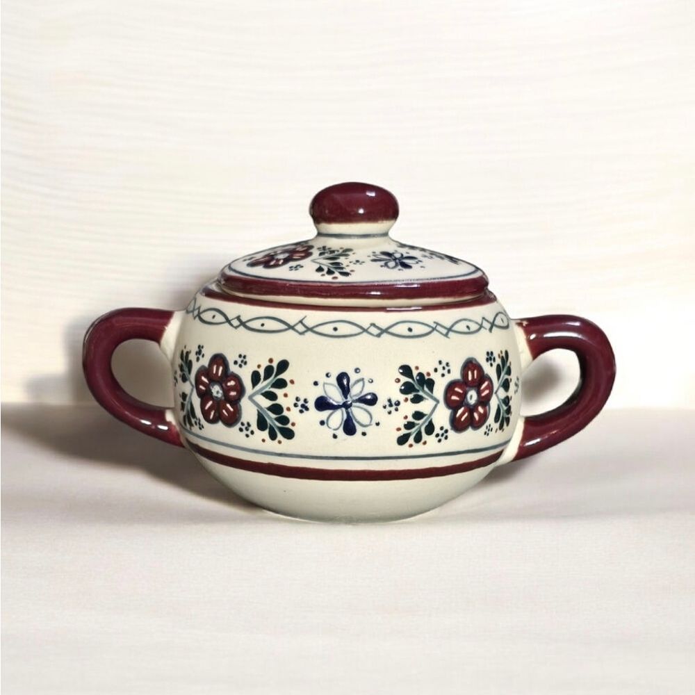 NWOT Handmade Sugar Bowl- Price Is Firm